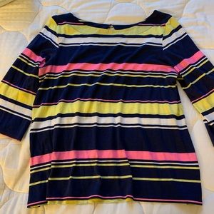 Lilly Pulitzer Marlowe striped shirt XL